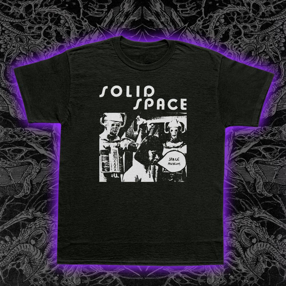Solid Space T-Shirt Minimal Wave Synth Pop Post-Punk Space Museum UK Music S-5XL