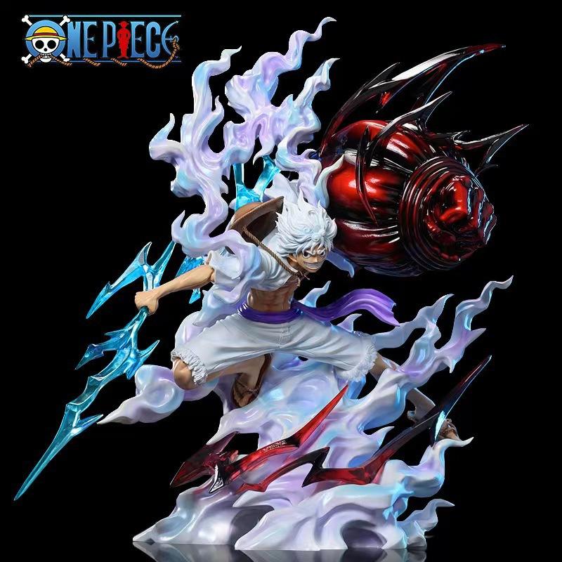 One Piece figure, big fist Nika Luffy ornament, five-speed sun god Nika Nautical King model statue ornament
