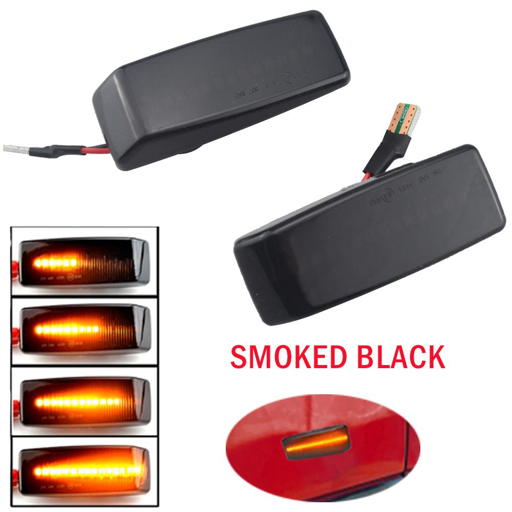 Turn Repeater Lamps For Mercedes Benz C-CLASS W201 1982 1983 1984 1985 1986 1987 1988 1989 - 1993 Dynamic LED Side Marker Light