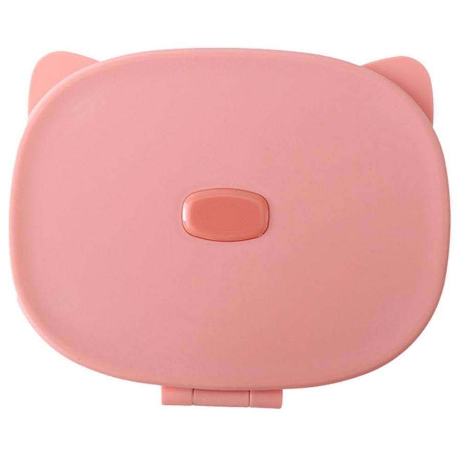 Toaletní zásobníky se zrcátkem, skládací zrcátko na make-up s organizací úložiště, stolní kosmetické zrcátko s úložným pouzdrem