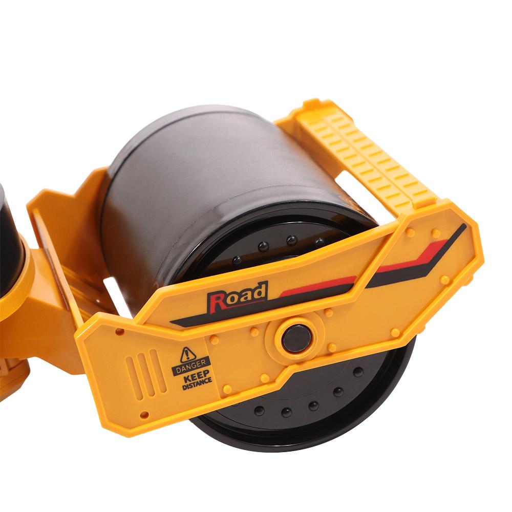 Road Roller Construction Truck Toys 1:60 Scale Excavator Bulldozer Toy  Collection Toys