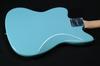 Squier E-Gitarre Mini Maple Daphne Blue mit Softcase Jazzmaster® HH, Griffbrett,