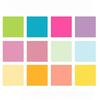 Colored Self-Adhesive Sticky Notes, Multi-Scenario Memo Pads for Reminders, Messages, Note Taking & Daily Memos