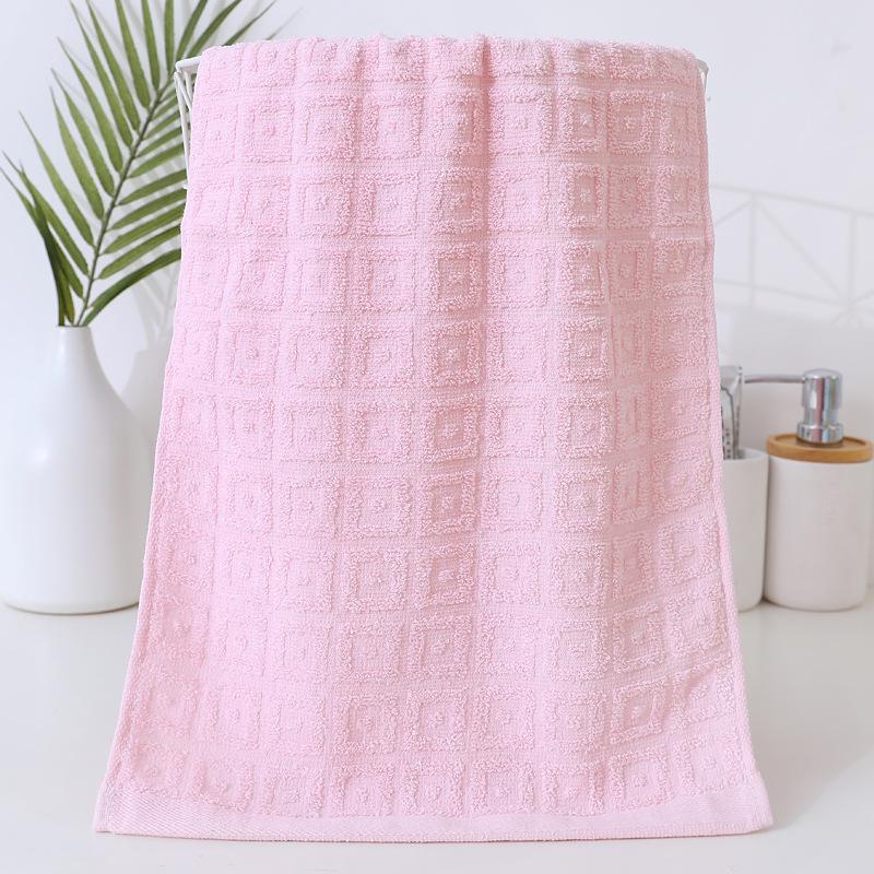 Embroidered Cotton Face Towel - Premium Thickened Gift with Logo