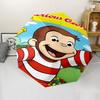1pc Curious George (6) Umbrella, Sun Protection, And UV Shielding. It Has Eight Sturdy Ribs for Outdoor Use And Perfect Gift