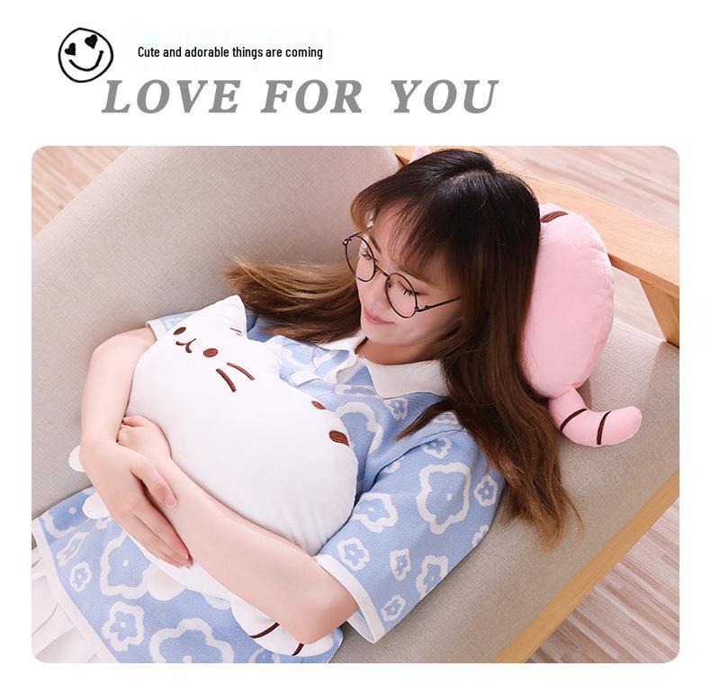 Biscuit Cat Pillow Meow Star Plush Toy