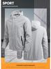 Men's Spring & Autumn Casual Hooded Baseball Jacket - Fashionable, Simple, Reversible.