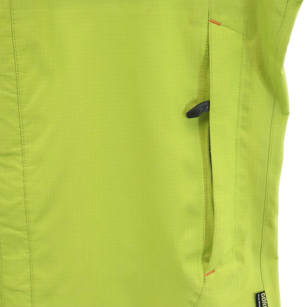 MILLET Gore-Tex Jacket M Yellowish green Outdoor storage bag included Women Used
