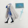 Anime Frieren: Beyond Journey's End Frieren At The Funeral Cosplay Collectible Acrylic Figure Stand Model Plate Desk Decor