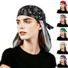Unisex Sommer Atmungsaktiver Pullover Sonnenschutzmütze Blumenmuster Kopftuch Outdoor Sport Bandana Helm-Innenfutter