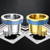 Shower Floor Drain Insert Anti-Backflow Valve Deodorizing Cartridge Fast Drainage Anti-Slip Design Toilet Floor Drain
