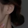 Trendy Rose Stud Earrings for Women - Summer 2024 French Style