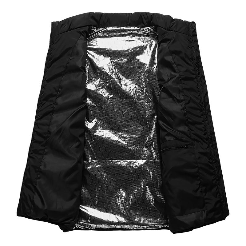 15 Beheizte Weste, warm, für den Winter, warm, elektrisch, USB-Jacke, für Herren und Damen, Heizmantel, thermisch
