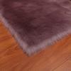Plush Cloud Shaped Rug Soft White Carpet for Bedroom Living Room Coffee Table Decor
