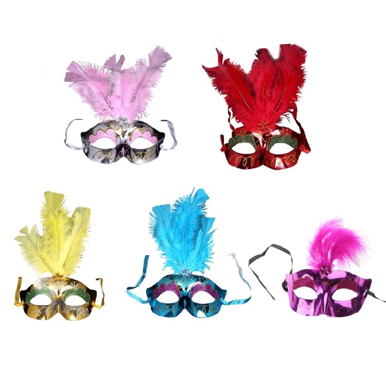 Sexy Party Wedding Sexy Performance Mask Costume Lady Halloween Feather Mask
