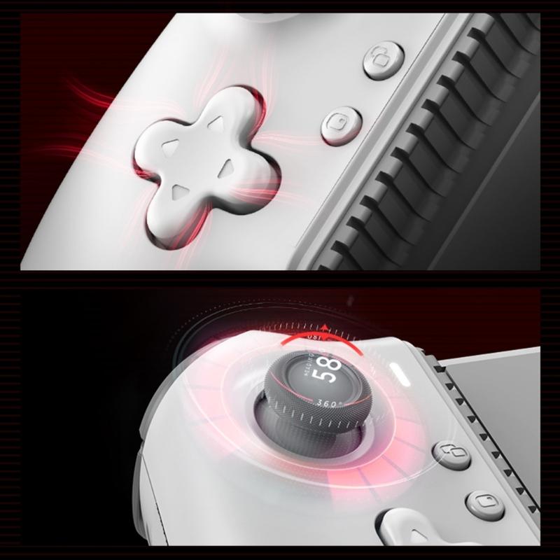Memo Mobile Game Controller 1000Hz Polling Rate Wireless Bluetooth-compatible Gaming Phone Controller Hall Triggers