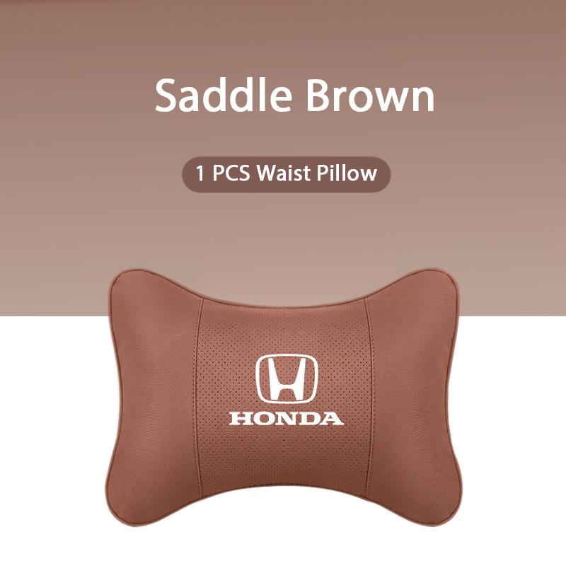 TQDX8 Car Headrest/Lumbar Support Car Neck Pillow Waist Cushion For Honda civic accord fit jazz pilot CRV odyssey passport city vezel