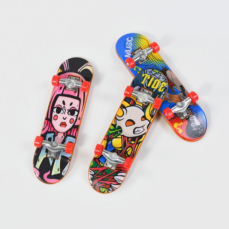 5/10Pcs Finger Skateboard Toy Mini Skate Board Fingertip Games Kids Birthday Party Favors Gift Goodie Bag Pinata Filler Wedding