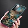 Renaissance Art Painting Phone Case For Samsung Galaxy S20 S21 FE S10 Lite Note 20 10 Lite S8 S9 S10E S10 Plus Ultra Black Cover