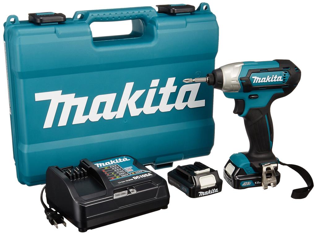 Makita Cordless Impact TD110DSHX Driver, Blue,