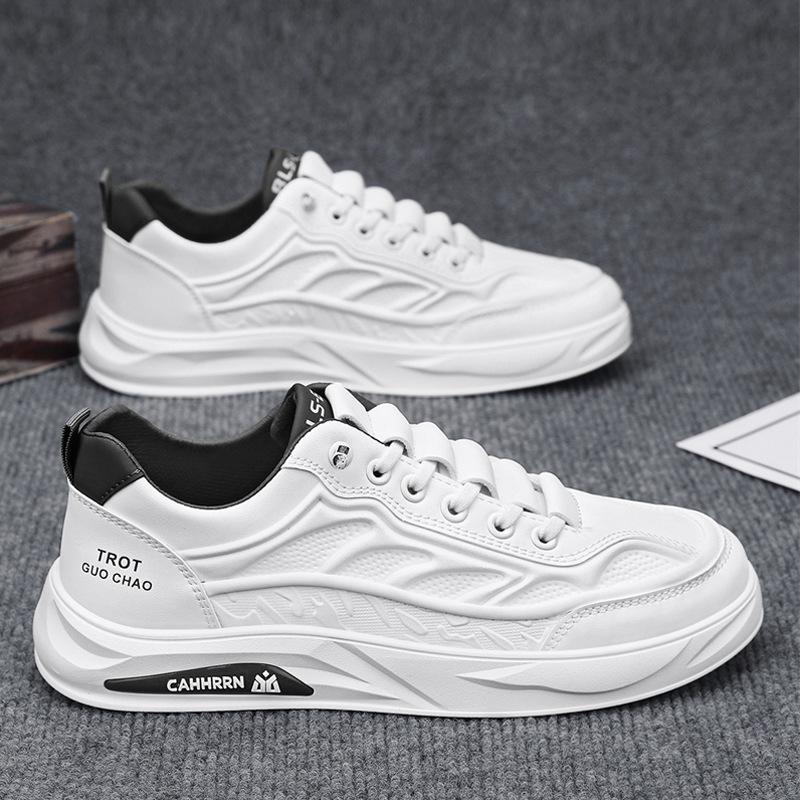 2025 Spring New Dad Shoes Platform Casual Versatile Breathable Men's Trend Heightening Low-top Sports Shoes