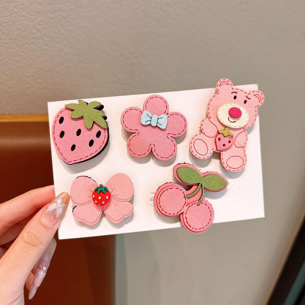 Children's Velcro Bangs Adhesive Hair Patch - Frizzy Baby Hair Headwear Accessory.