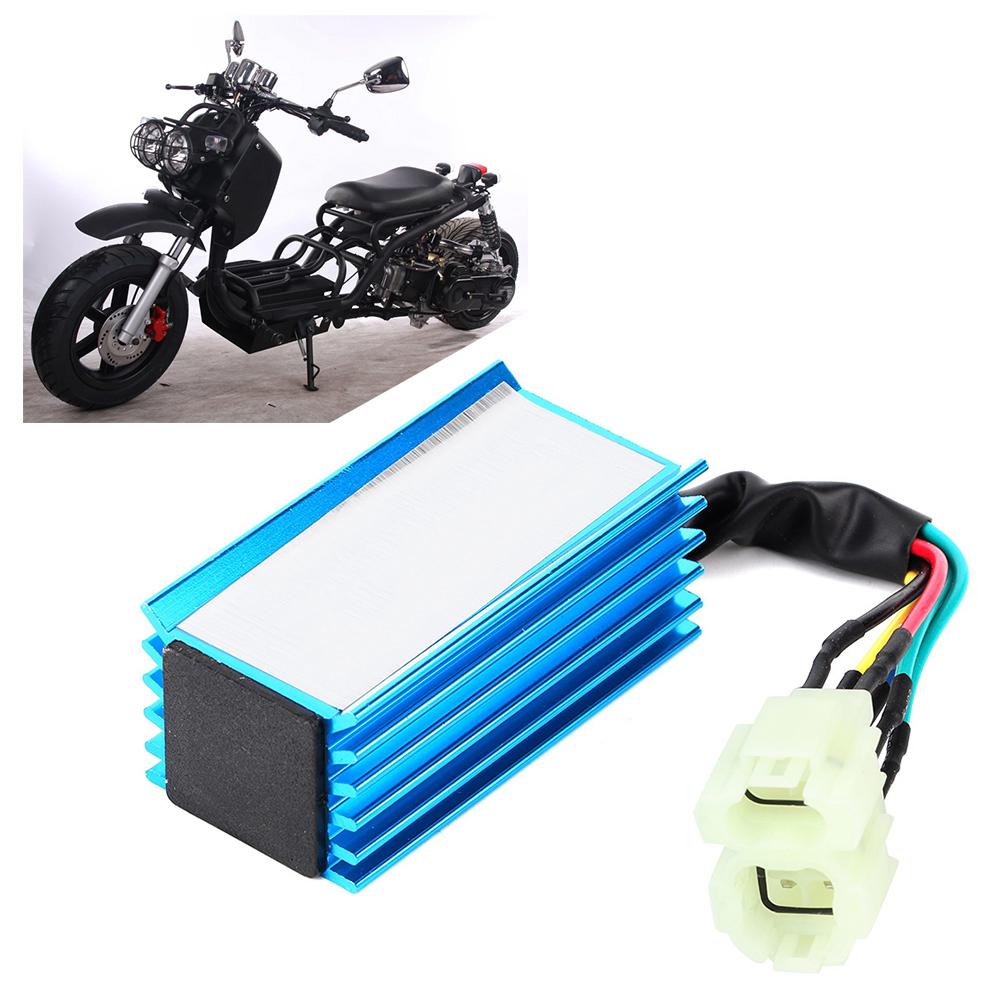 6 Pin Racing AC CDI GY6 Round Pin Ignition Box for 50cc 90cc 110cc 125cc 150cc 2 Stroke Engine Moped Scooter