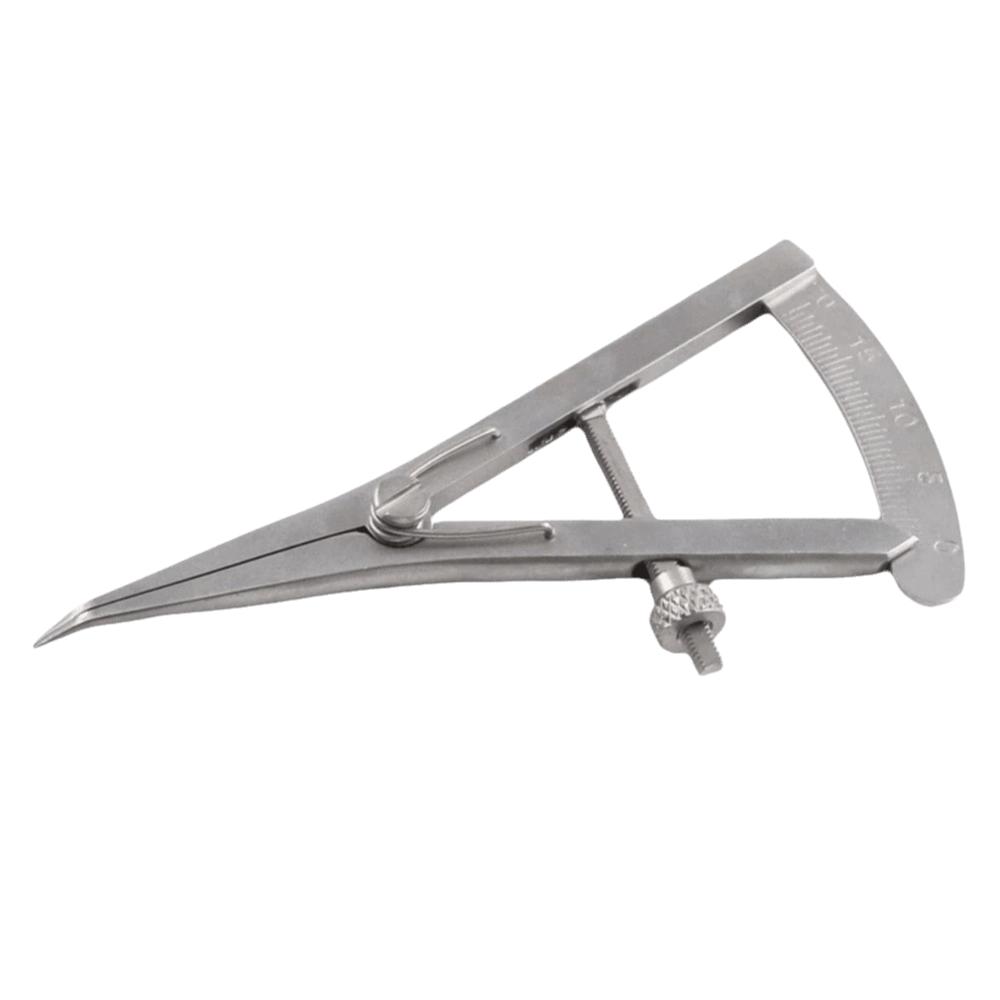 Screw Adjustment Eyelid Caliper Sterilizable Surgical Caliper Ophthalmic Caliper  Surgical Tool