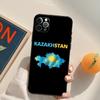 Kazakhstan Flag Art Case For iPhone 13 12 Mini SE 2020 SE 2022 6S 7 8 Plus X XR XS Max 11 12 13 Pro Max Capa
