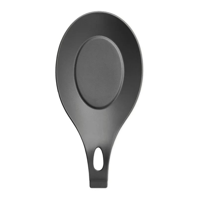 1Pcs Insulation Spoon Shelf Pad Heat Resistant Silicone Spoon Holder Rest Pad Placemat Pot Holder Drink Coaster Kitchen Gadgets