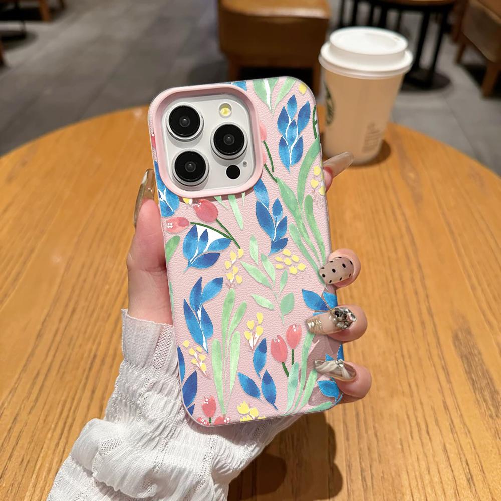 Magnolia Flower Phone Case For Iphone 17 17E 16E 11 Plus 12 Pro Max 15 13 16 14 Ultra Comfort Grip Shockproof Shell Coque