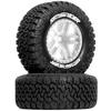 RS 1/10 Remote Control Car Model with BFGoodrich Feishen Voyager Short Course Tires, Compatible with 12mm Hex R413