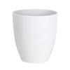 Deep Flower Pot Imitation Ceramic Plant Pot with Drainage Hole Resin Monstera Planter with Saucer for Indoor Outdoor Plants Home Garden Office Decor