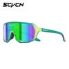 SCVCN Photochromic Sports Sunglasses Polarized Cycling Glasses for Men Mountain MTB Bike Bicycle Goggles UV400 Women Driving