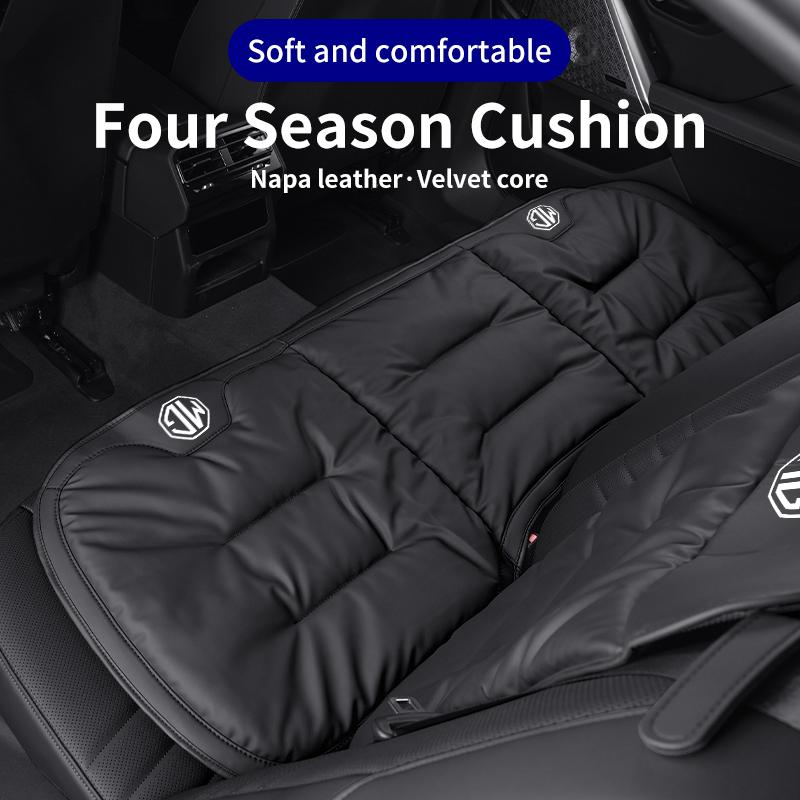 Housse de siège en velours et cuir respirant AWI1 pour voiture, protection de siège, accessoires pour Morris Garages MG 3 5 6 7 HS ZS GS RX5 RX8