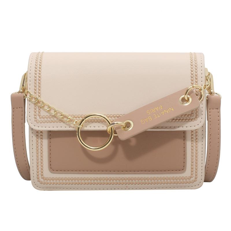High-end small bag women's new trendy versatile shoulder messenger bag fashion niche small square bag