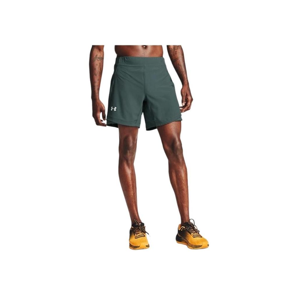 Under Armour Qualifier Running Shorts Men Bottoms Academy-Blue 1326600-424