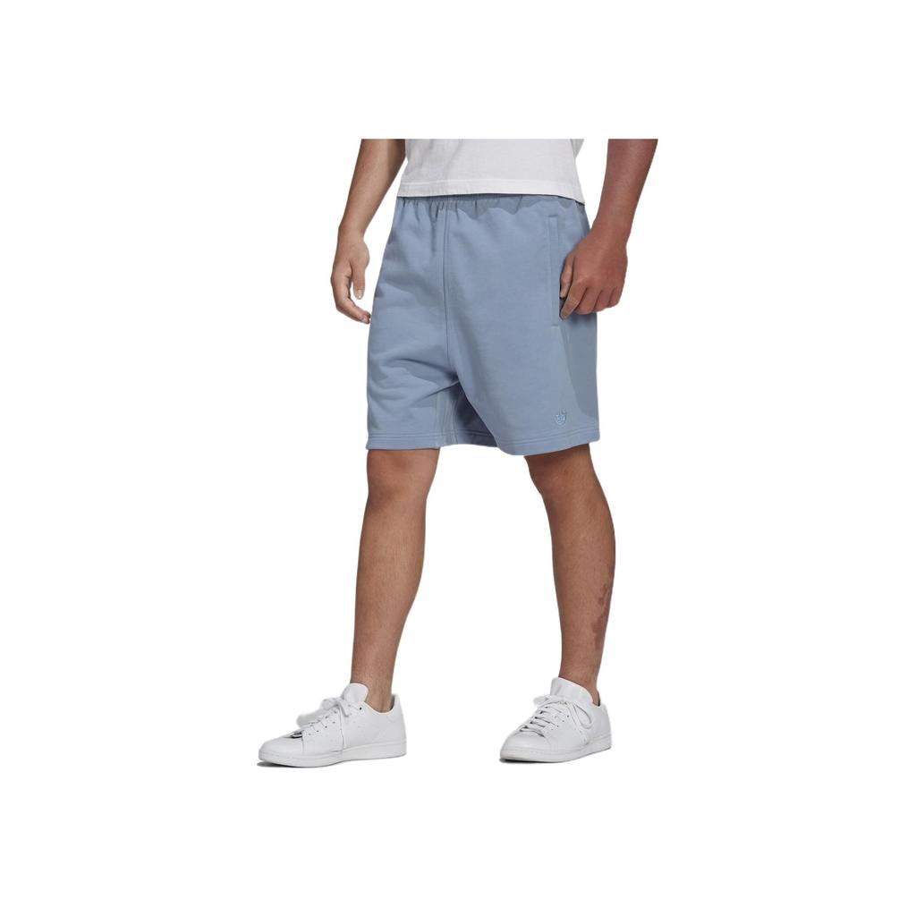 Adidas Originals Essentials Clover Casual Sports Shorts Men Bottoms Blue HD4819