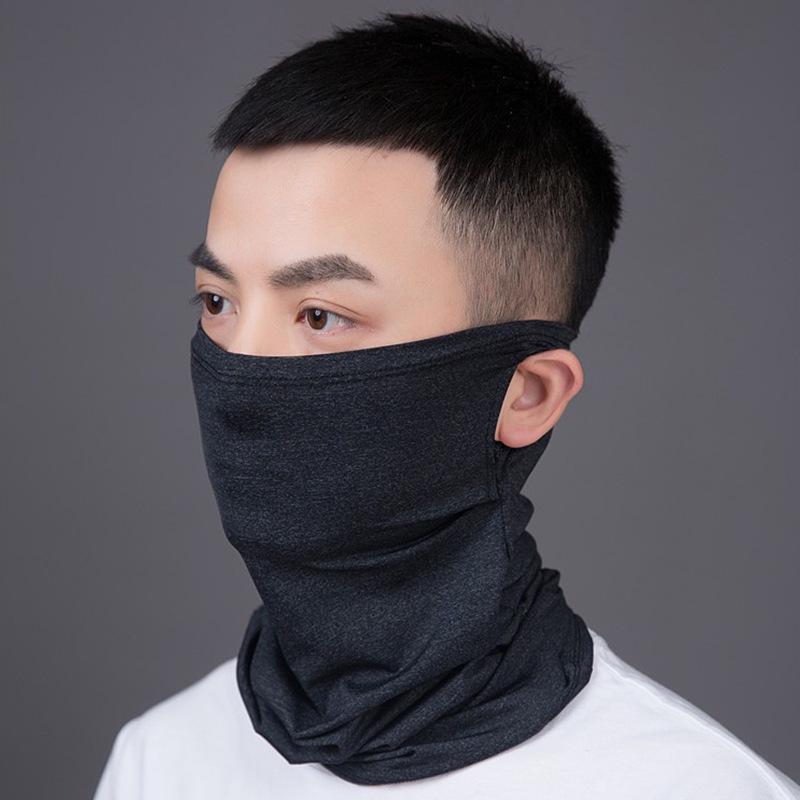 Sommer Eis Seide Nackenwärmer Stirnband für Radfahren und Outdoor-Sport