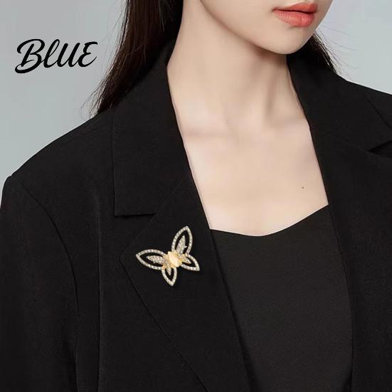 Zinc Alloy Brooch Retro Style Round Floral Design Lapel Pin
