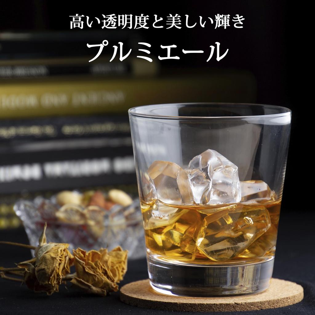 Toyo Sasaki Glass Premiere Bar Style Rocks Glass, 270ml, for On the Rocks, Made in Japan, Ideal for Shochu, Whiskey, and Other Drinks, LS156-09
