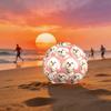 1pc Snowy Poodle Portrait Theme Soccer Ball Football, Size 5, Lightweight PVC, Outdoor Training Soccer Ball,Gift J61436
