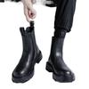 Men's High-Top Chelsea Boots: British Style Martin Leather Boots for Autumn/Winter