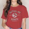 Miyagi  Women Clothing Cobra Kai Graphic Print Female Tshirts Vintage Graphic Loose Tops Tee Kawaii Girls Streetwear