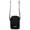 Casual Letter Print Zipper Crossbody Bag Unisex Bags Black 10022103-A01