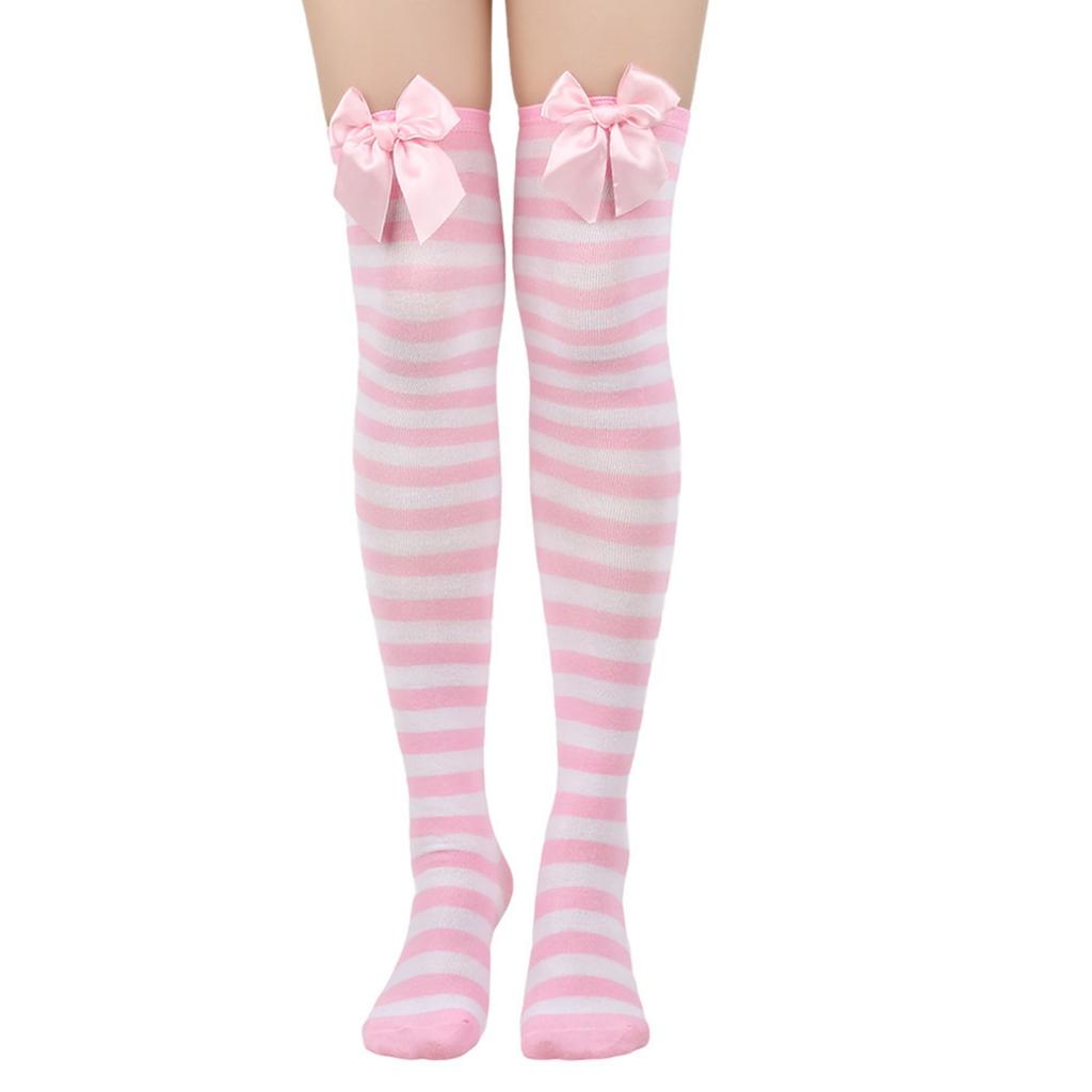 Women's Bowknot Over-the-knee Stockings