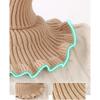 Women Knitted Fake Collar Scarf Warm Turtleneck Neck Warmer Detachable Winter Windproof False Scarf