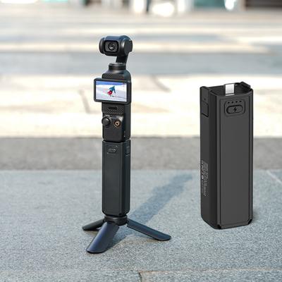 For DJI Osmo Pocket 3 Portable Battery Handle Lightweight Sports Camera Battery Hand Grip Camera Handle Power Bank Camera Supply