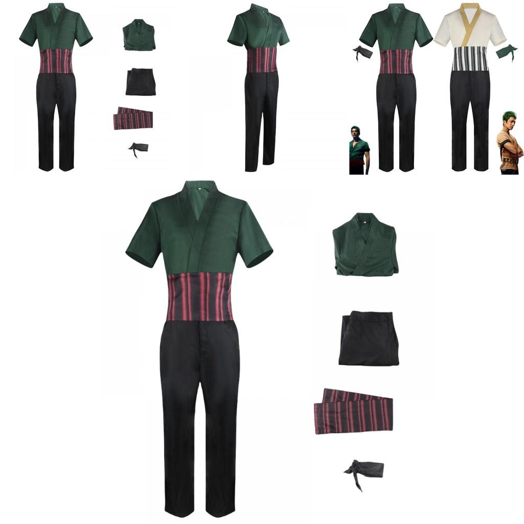 Authentic Zoro Cosplay Outfit For Men Anime-inspired Role Play Costume