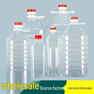 Set Trasparente di Plastica Edibile per Barile/Bottiglia/Vaso per Olio e Vino